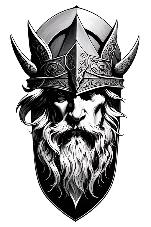norse tattoo design idea