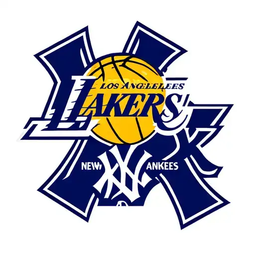 Los Angeles Lakers, university of Kentucky basketball, new York Yankees baseball , logo, urban  tattoo design idea