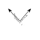 arrow with words underneath for collarbone 1 inch tattoo design idea