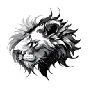 Leo Virgo Cusp tattoo design idea