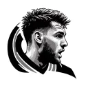 Luka Doncic tattoo design idea
