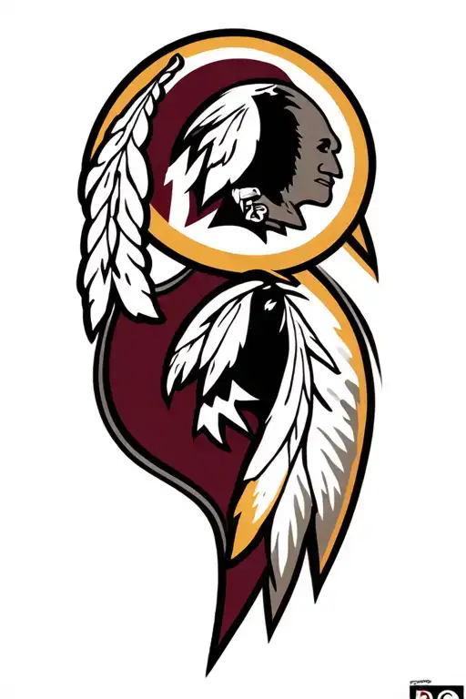 Washington Redskins tattoo design idea