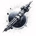 interstellar theme tattoo tattoo design idea