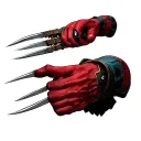 deadpool and wolverine claws extended tattoo design idea