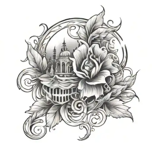dawn tattoo design idea