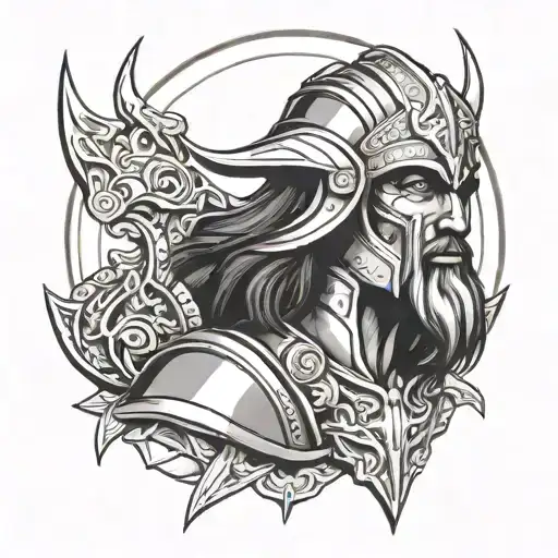 heimdall tattoo design idea