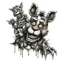 fnaf tattoo design idea