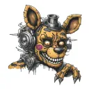 fnaf tattoo design idea