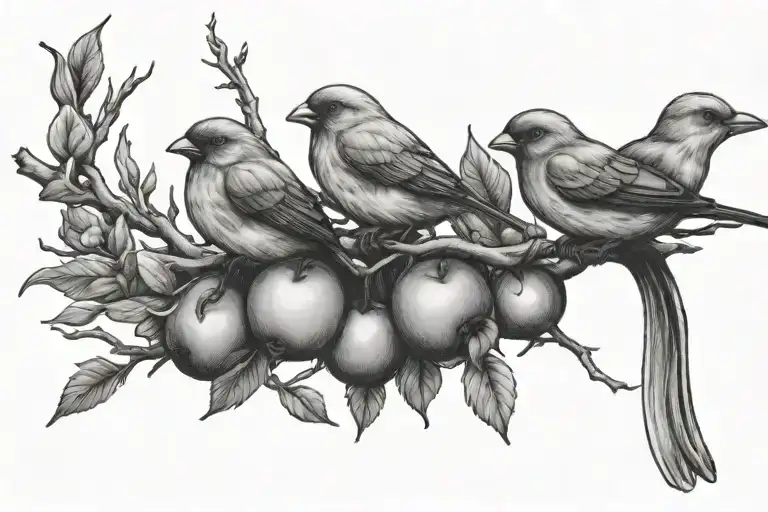 122+ Three Birds On A Branch Tattoo Ideas in 2026 - BlackInk AI
