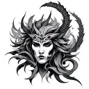 Enki tattoo design idea