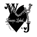 "Forever Linked, Always Loved." 2 chains linking with the letters W,J,J,J,J tattoo design idea