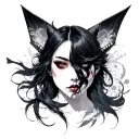 Onryo tattoo design idea