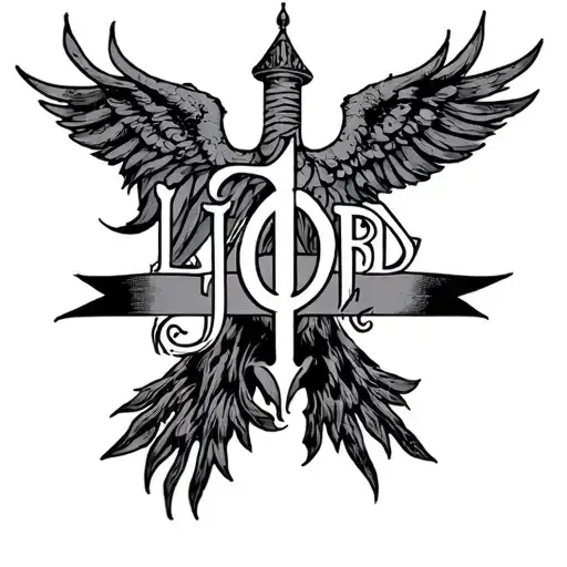 The LORD is my light and my salvation; whom shall I fear? The LORD is the strength of my life; of whom shall I be afraid tattoo design idea