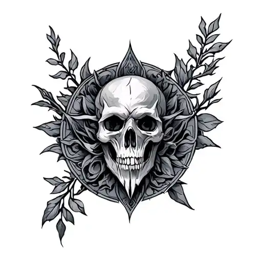 Elder Scrolls tattoo design idea