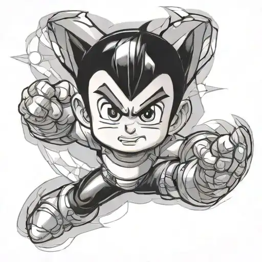 astro boy tattoo design idea
