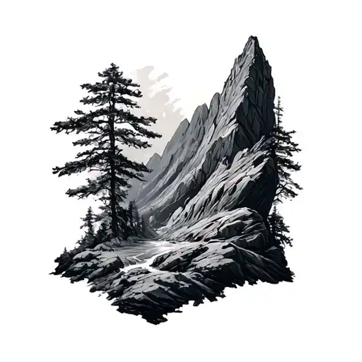 Geology tattoo design idea