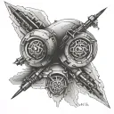 Gemini 96 tattoo design idea