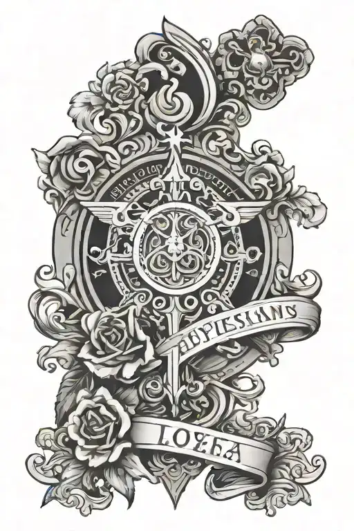 Ephesians 6 tattoo design idea