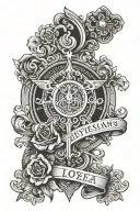 Ephesians 6 tattoo design idea