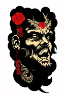 nobody cares work harder  tattoo design idea