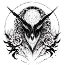 solo leveling igris tattoo design idea