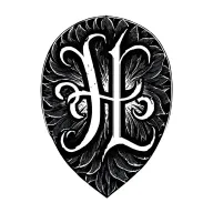 Initials A nad L font tattoo design tattoo design idea