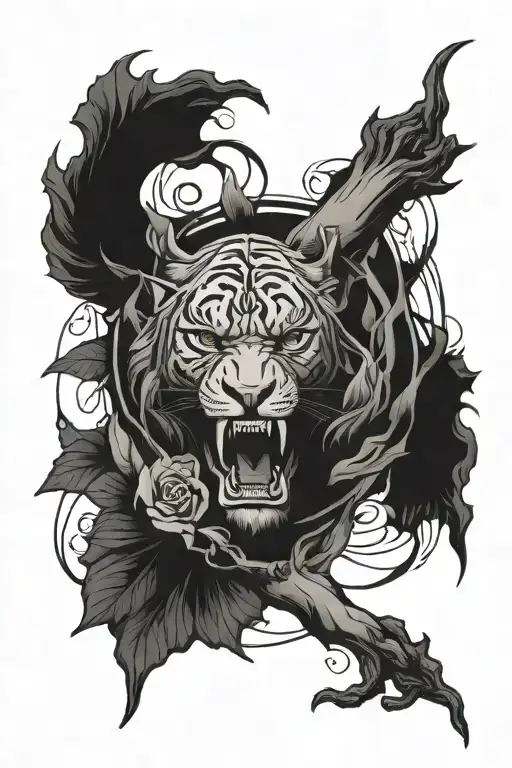 Lower Arm (Near the Wrist):  	•	Theme: Darker imagery, representing the past life and struggles. 	•	Elements: 	•	Ma’at:  tattoo design idea