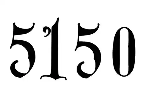 "5150" tattoo design idea
