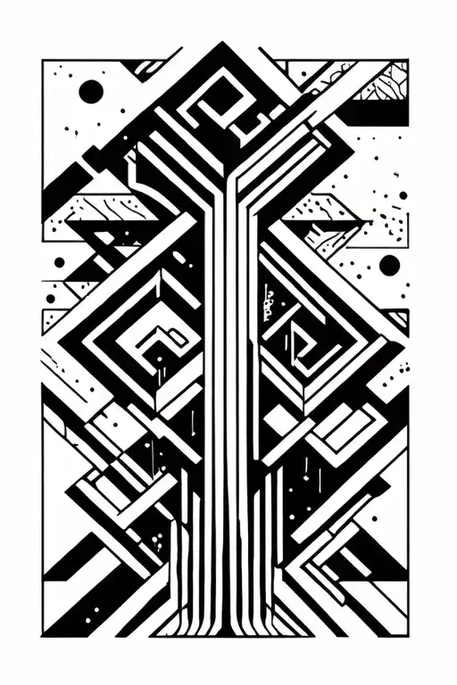 beany word tattoo design idea