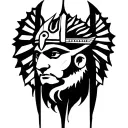 Tattoo design inspired by the Achaemenid dynasty tattoo design idea