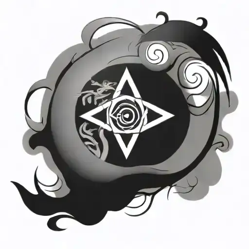 Tyler with adoption symbol designed tattoo design idea