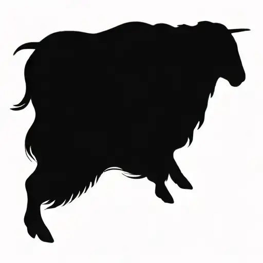 soft detailed lamb with jesus behind it drawing tattoo design idea