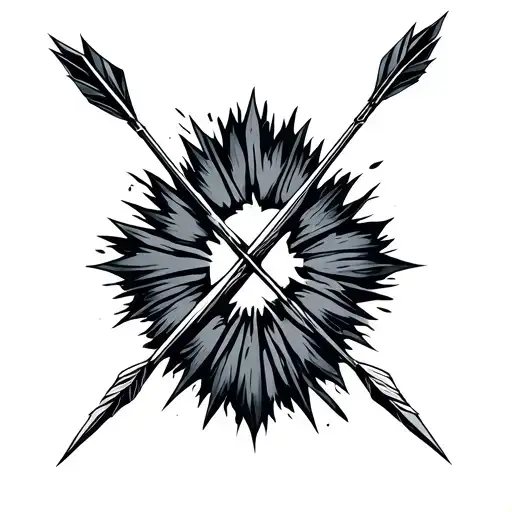 Quiver Of Arrows tattoo design idea