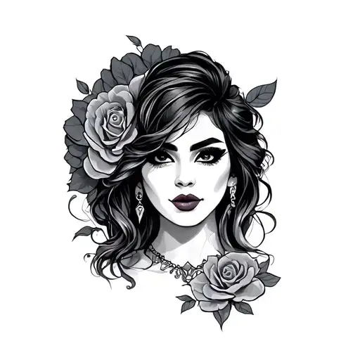 Chola tattoo design idea