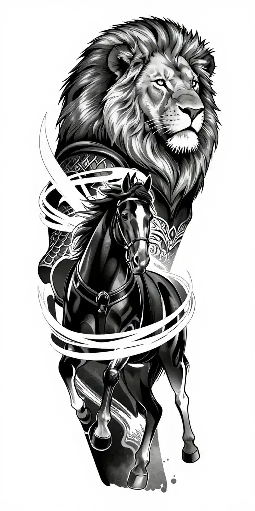 1,406+ Lion Warrior Tattoo Ideas in 2026 - BlackInk AI