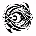 fate human nature tattoo design idea