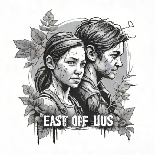 Ellie tattoo from last of us 2  tattoo design idea