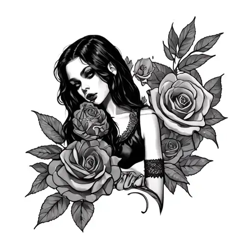 Slut tattoo design idea