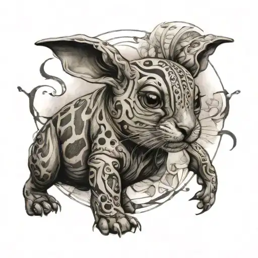 Yolo tattoo design idea