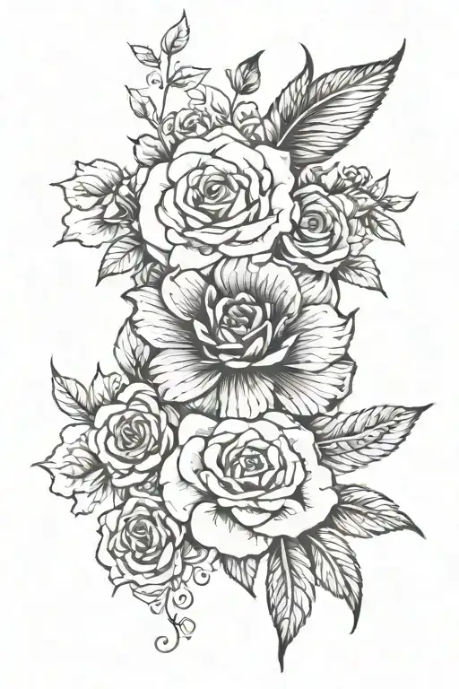 everything happens for a reason tattoo design idea