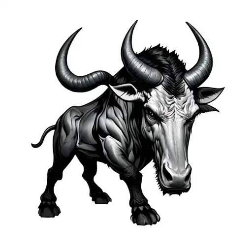 Minotaur tattoo design idea