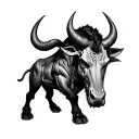 Minotaur tattoo design idea