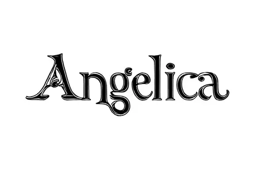 "Angelica " tattoo design idea