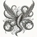 Lucas, Scorpio Paris France tattoo design idea