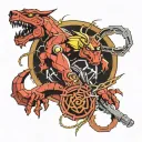 fullmetal alchemist   tattoo design idea