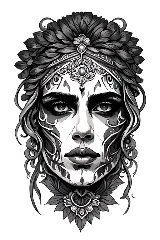 Romani pepole tattoo design idea