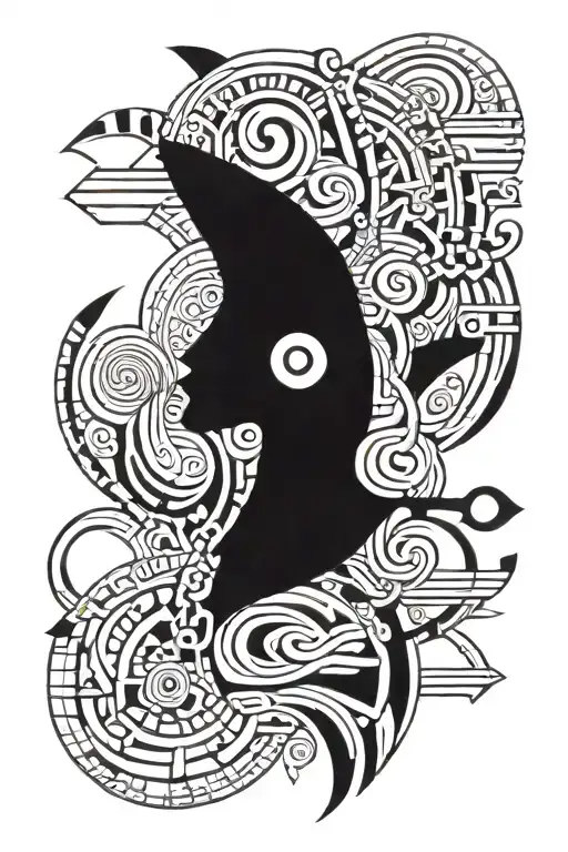 I think therefore I am. tattoo design idea