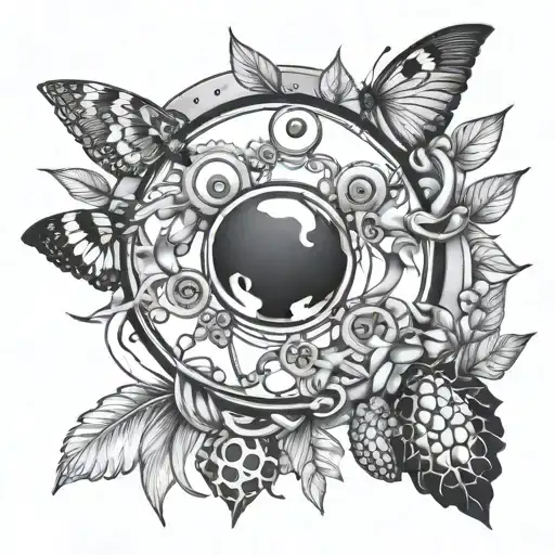 biology tattoo design idea