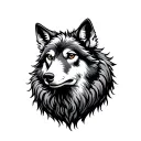 wolf sheep tattoo design idea