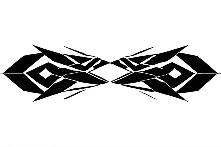 risk taker symbol tattoo design idea
